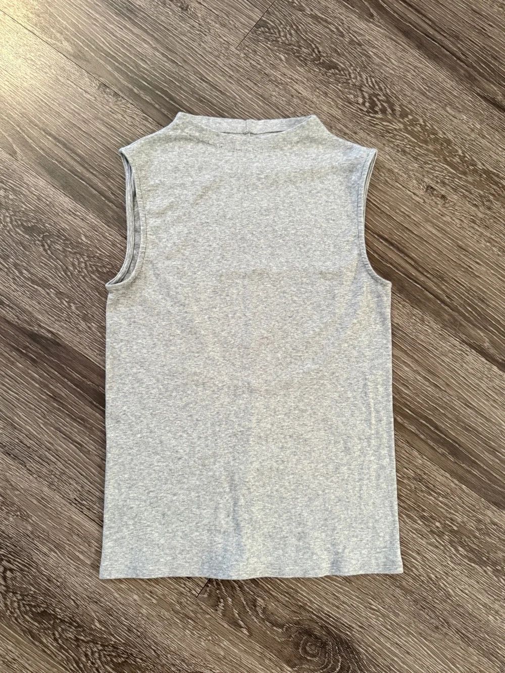Everlane The Luxe Rib Funnel neck tank